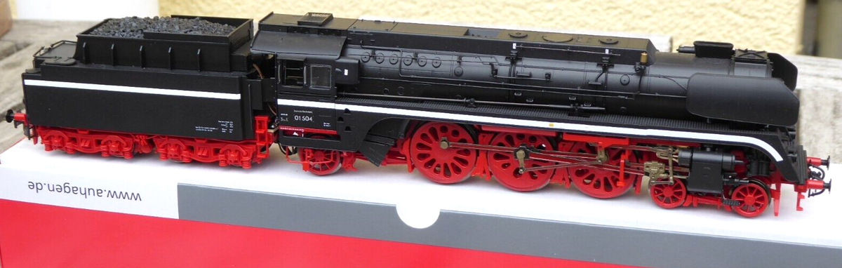 Roco 41270 H0 DCC Sound Locomotive BR 01 504 Reko DR Era 3 With