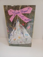 Vintage Bucilla Garden Bouquet Floral Afghan Embroider Kit 7813 Brand New NOS