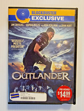 Outlander DVD 2009 Blockbuster Exclusive Widescreen Version Jim Caviezel