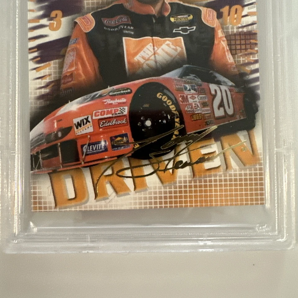 2008 Press Pass Wheels High Gear Tony Stewart Driven #DR2 PSA 10 Gem Mint HOF - Image 4 of 4