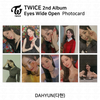 TWICE/EYES WIDE OPEN/トレカ！ TWICE トレカ Eyes wide open 8枚セット 翌日発送‼️の通販 by