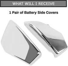 For Honda VTX1800 R/S/N/F/T 2002-2008 Motorcycle Side Battery Covers Panel Set 