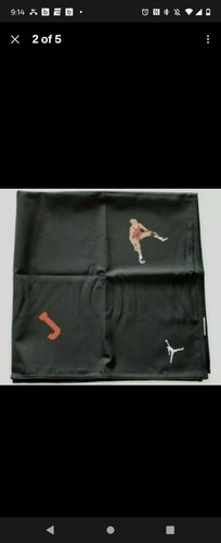 Nike Jordan Printed Bandana Unisex Adult Black/Archeo Brown/Chili Red - NWT NEW - Picture 4 of 4