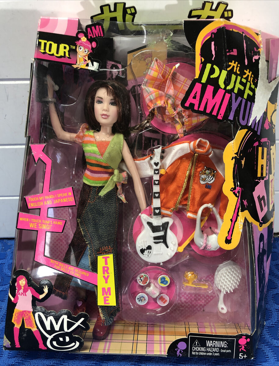 YUMI HI HI PUFFY AMI YUMI Doll World Tour 2005 Mattel Japanese Pop Stars