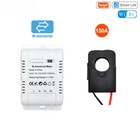 Tuya Smart Bi Directional WiFi Energy Meter 150AClamp Current Sensor Transformer