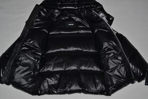 AUTHENTIC MACKAGE JESSE UNISEX Lustrous light down jacket 2-6 years BLACK NEW - Picture 4 of 7