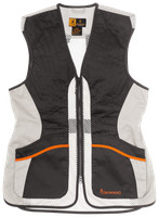 Browning Ultra Ladies Beige & Grey Shooting Vest Shotgun Ambidextrous Browning Ultra Ladies Beige & Grey Shooting Vest Shotgun Ambidextrous