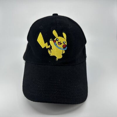 Pokemon World Championship 2007 Pikachu Cap Lei Hat Used