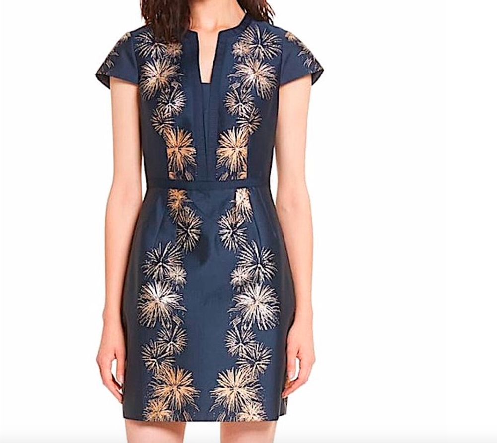 ted baker jacquard dress