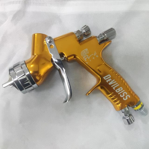 Pistola pulverizadora de pintura para coches GTI PRO LITE 1,3 mm TE20 Devilbiss Gold Tool - Imagen 5 de 6