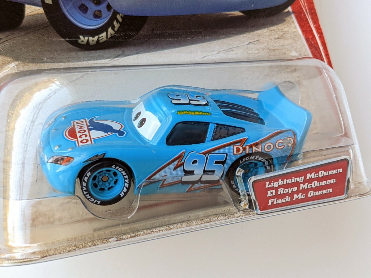 RARE MULTI-LANGUAGE Dinoco McQueen Desert Series Diecast Disney