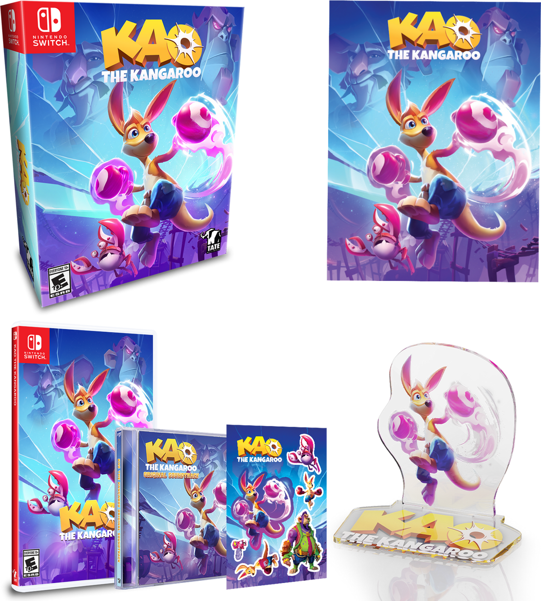 Kao the Kangaroo - Nintendo Switch - Limited Run Games Collectors