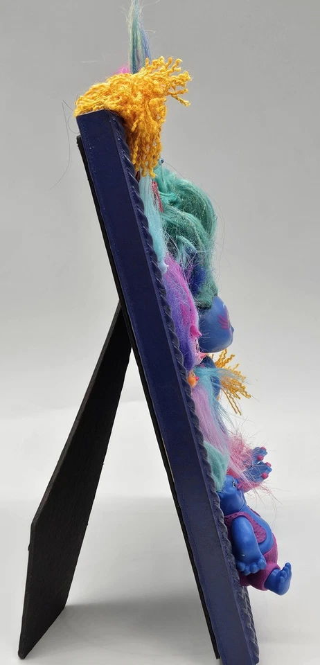 Trolls Juguete 3D Pop Art Deco Reciclado ÚNICO EN SU CLASE DECORACIÓN DE PARED GENIAL Único Raro Foto 3 de 4