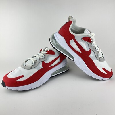 Max Sneakers Nike React 270 Blanche Et Rouge Nike Air Max 270