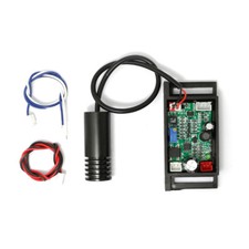 650nm Red Laser Dot Diode Module 100mW 12V with Driver Out 18x45mm Focusable