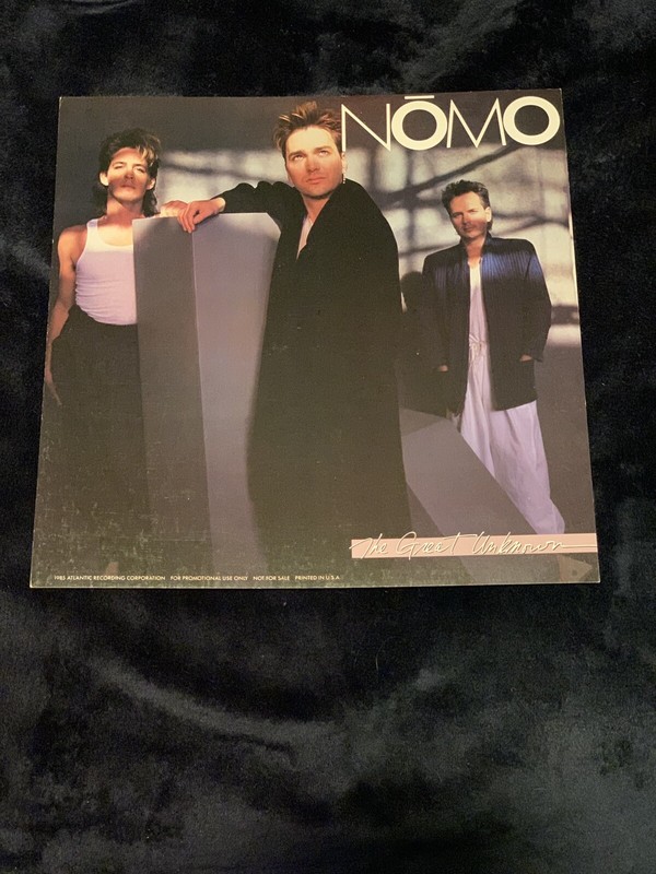 Nomo 1985 The Great Unknown Promo Cover 12x12 Flat Poster  David  Eric  Tony