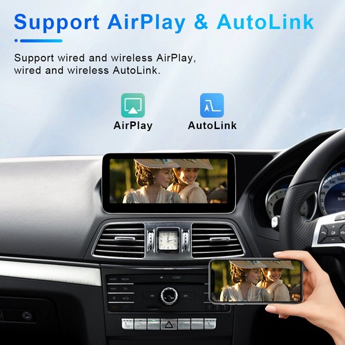 Linux 10.25'' Car Multimedia Screen Carplay For Benz E Coupe W207 2010-2016 RHD - Picture 4 of 12