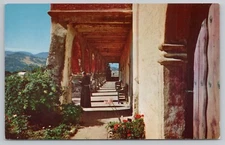 Postcard Santa Inez Mission Santa Barbara County California