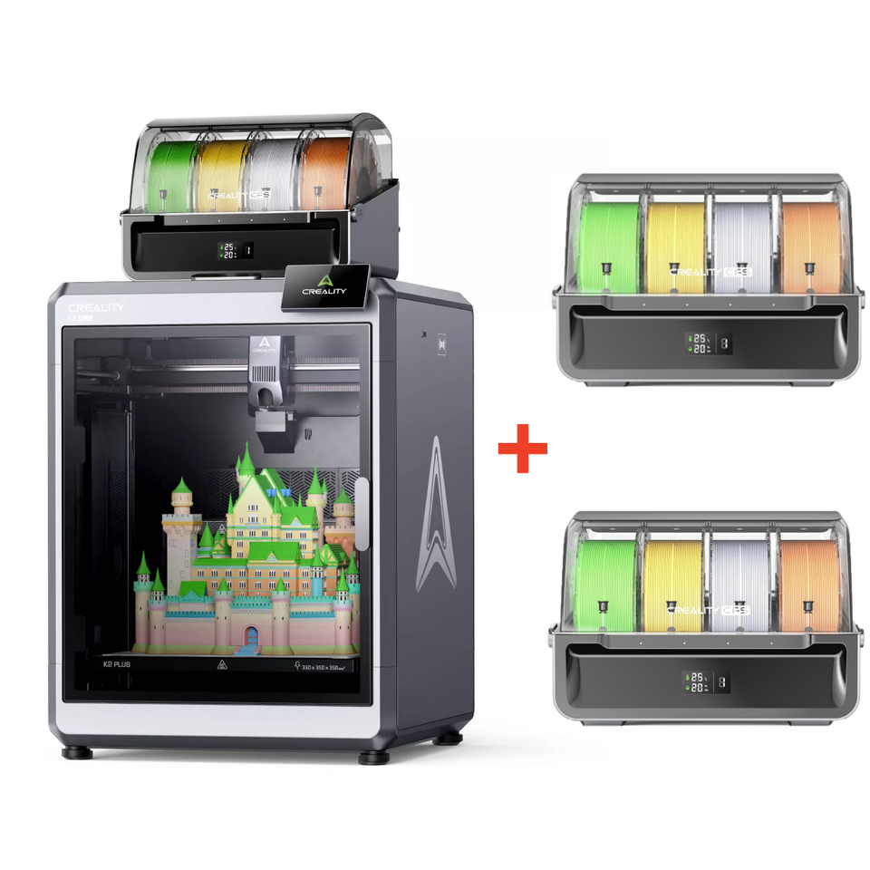 Creality K2 Plus Combo 3D Printer 600mm/s Multi Color Printing with CFS ...