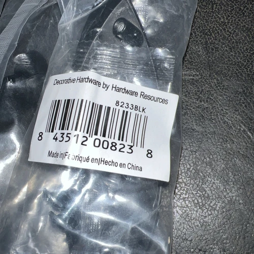 Lyon Shaker Cup Bin Pull (3" CTC) - Black (8233BLK) by Jeffrey Alexander -5 PACK - Picture 2 of 5