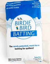 Birdie Bird Quilt Batting Twin 72" x 92"