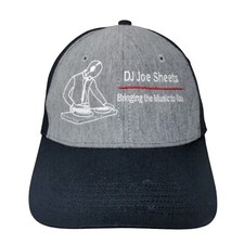 DJ Joe Sheets Bringing The Muscle To You Strapback Hat Blue One Size Sport-Tek