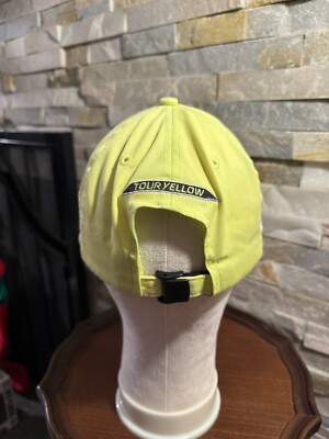 Srixon Z Star Golf Adjustable Strapback Cap Tour Neon Yellow
