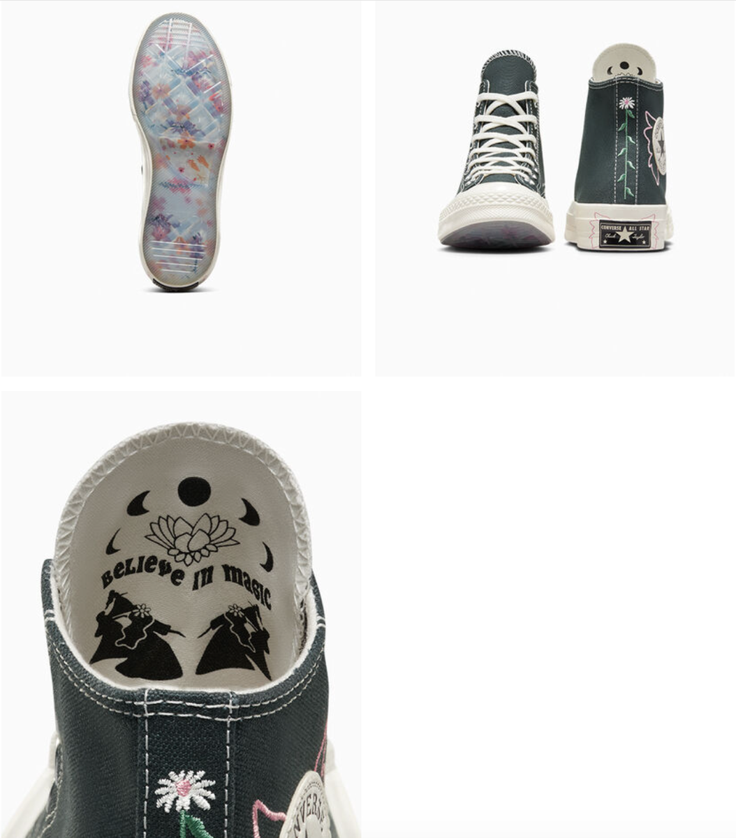 NEW Women's Converse Chuck 70 Enchanted Garden Shoes A07108C