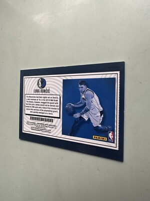 2018 Contenders Optic Rookie Lottery Ticket Silver Prizm Luka