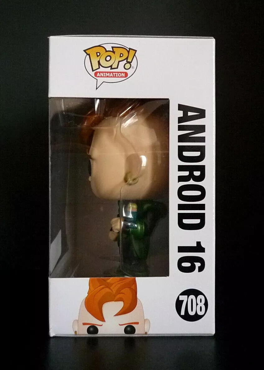 Funko POP Animation Dragon Ball Z Android 16 green