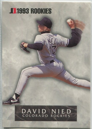 1993 MSA Jimmy Dean #7 David Nied Colorado Rockies - Foto 1 di 4