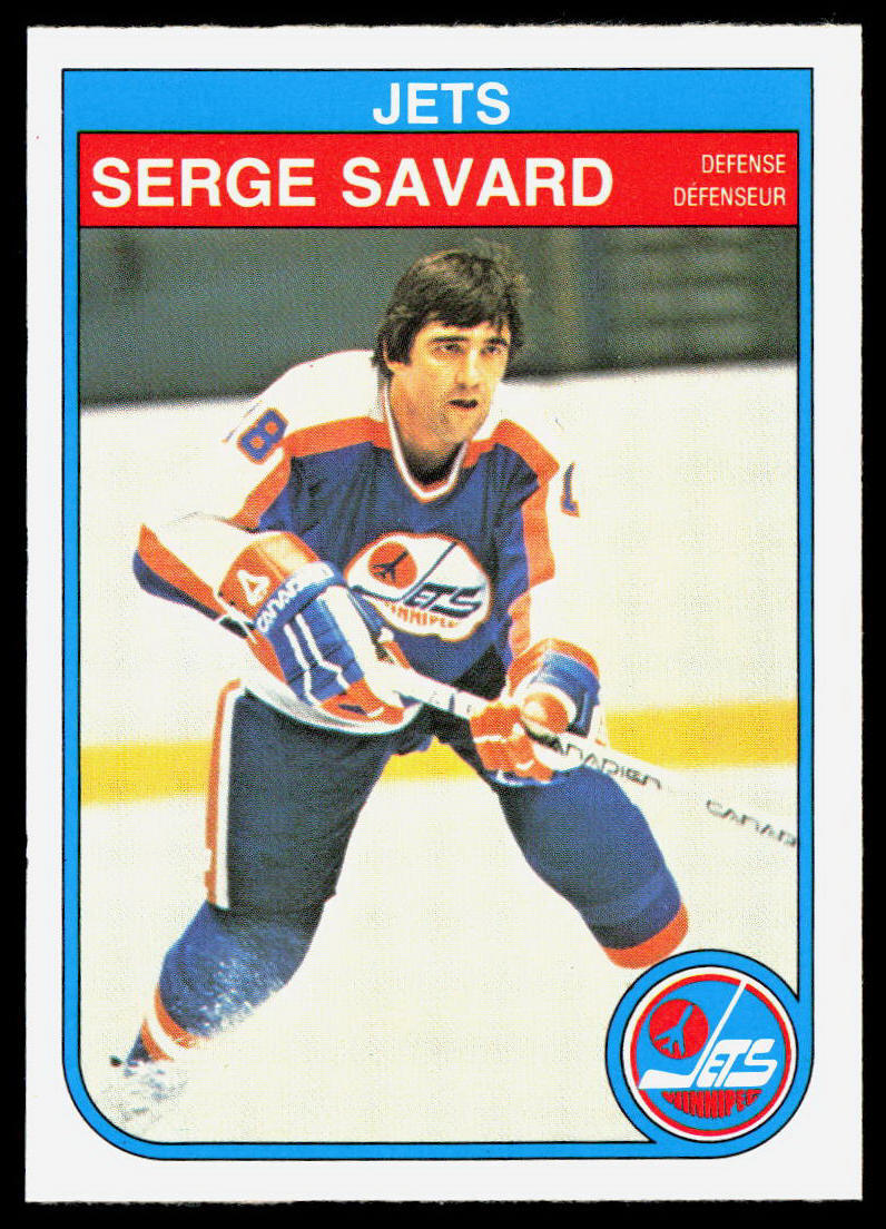 Serge Savard 1982-83 O-Pee-Chee #390