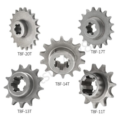 T8F 11T 13T 14T 17T 20T Front Sprocket 49CC Mini pocket Bike Gear Box