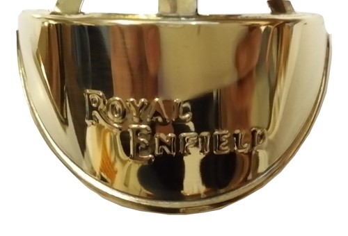 JUEGO DE PANTALLA DE PICO INDICADOR DE ACERO INOXIDABLE ROYAL ENFIELD 0F 4 LATÓN. - Imagen 2 de 2