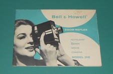 Vintage Bell  Howell 8mm Movie Camera Model 315 Manual Zoom Reflex History
