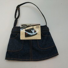 Blue Jean Next Style Girls Skirt Purse NEW