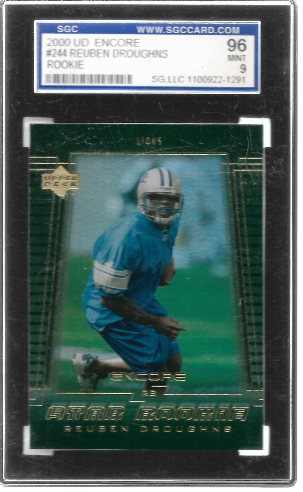 Reuben Droughns Upper Deck #244 Base