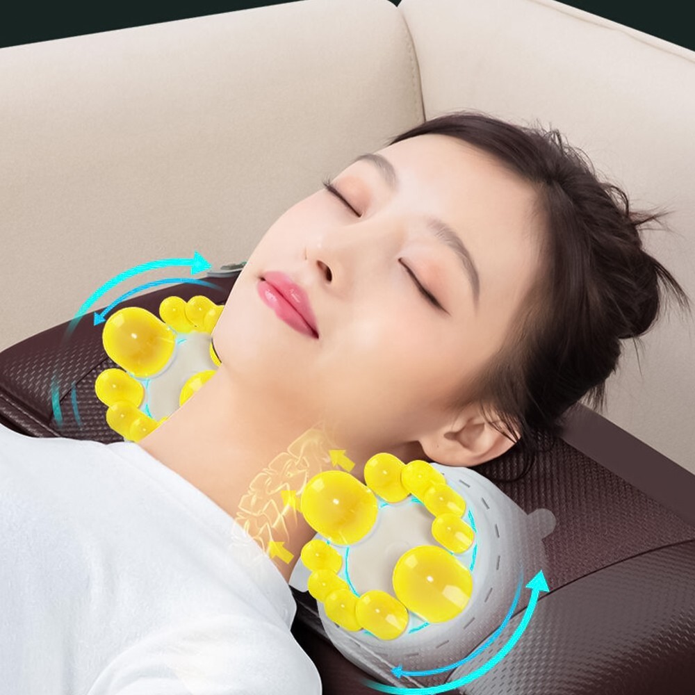 Full Body Massage Mattress Mat Memory Foam With Heat 10 Vibration