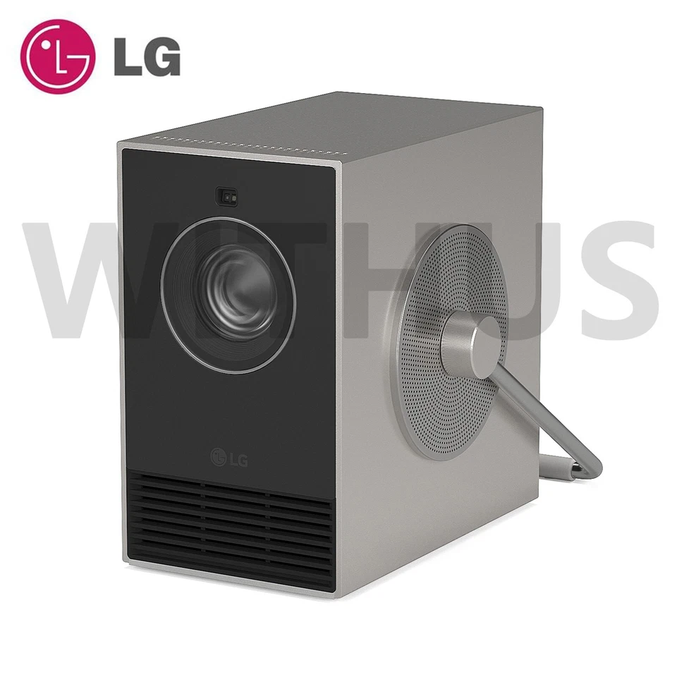 LG CineBeam Qube HU710PB 4K RGB Laser Projector 120" 500 ANSI Home Theater - Image 4 of 4