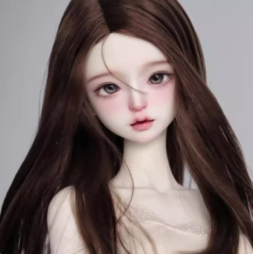1/4 BJD Doll Girl Ling Lan Normal Color M2-Free Face Make UP+Free