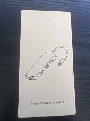 7 in 1 USB-C Hub USB C Adapter for MacBook Pro Multiport Mac Dongle