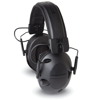 3M Peltor Tac Sport Electronic Earmuff Foam NRR 22 Ear Protection Black