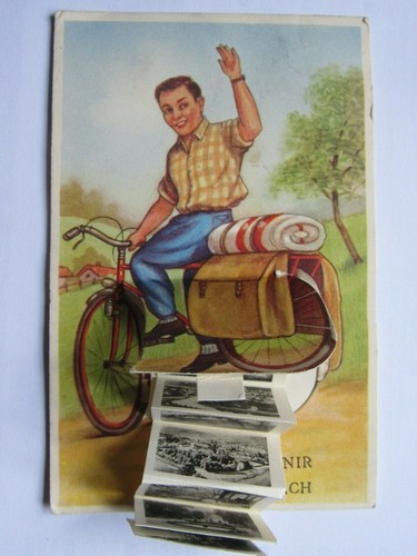 06h19 Cpa Postcard - Echternach A Folding System 10 Views - Picture 2 of 3
