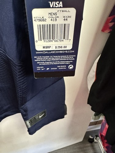 Nike NFL Dallas Cowboys Jersey - Navy - Picture 5 of 5