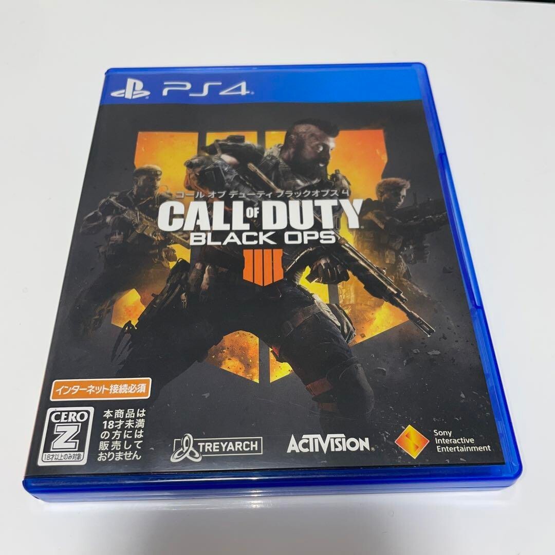 SONY PLAYSTATION 4 PS4 Call of Duty Black Ops 4 JAPANESE VERSION
