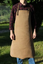 Extra starke, handgefertigte, echt Leder Schwei&szlig;ersch&uuml;rze, bis zu 120 cm lang