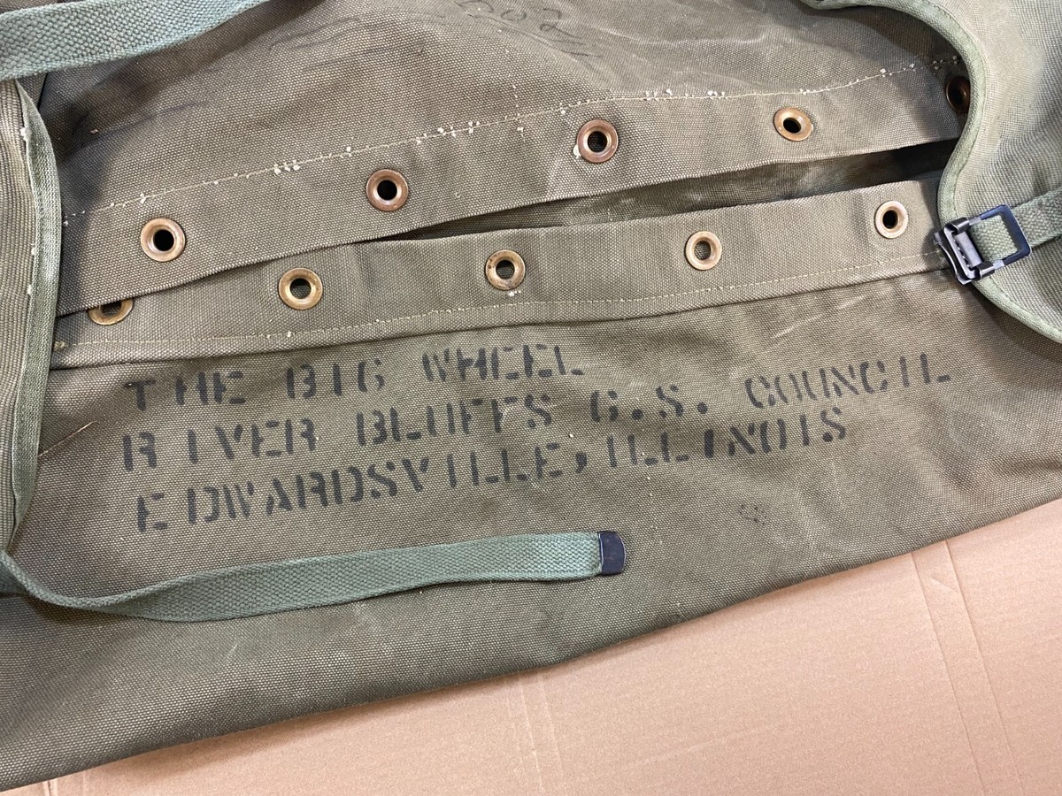 Vintage Stencil Military Army Duffle Bag Case Tent 40s 50s WWII Large Canvas Big | eBay Vintage Stencil Military Army Duffle Bag Case Tent 40s 50s WWII Large Canvas Big | eBay