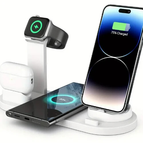 6 in 1 wireless charging station