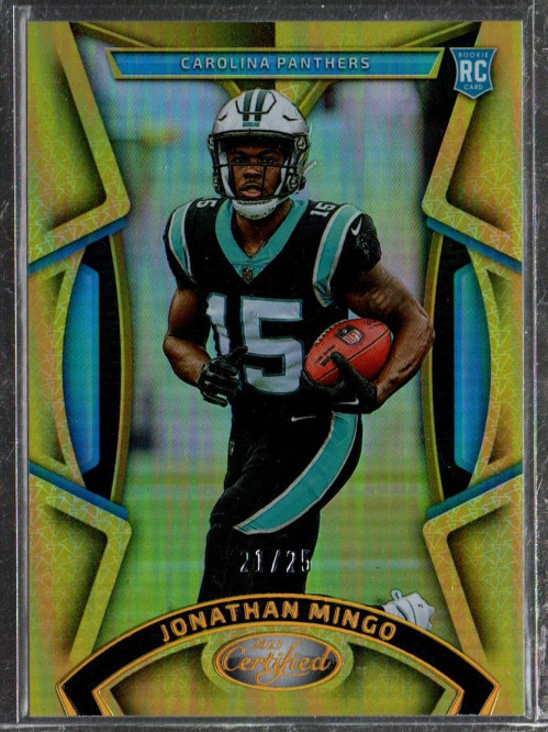2023 Certified Mirror Gold #181 Jonathan Mingo /25