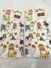 Spring Shop Dish Towels Dogs Fall Set of 2  Tea Towel 26x16 Hobby Lobby Kitchen